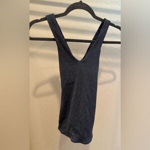Alo Airbrush Tank Top - Navy